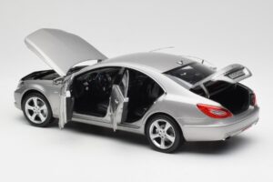 Mercedes CLS C218 Designo Alubeam Titanium Norev 1:18 B66961298 Metal — billede 5 af 8