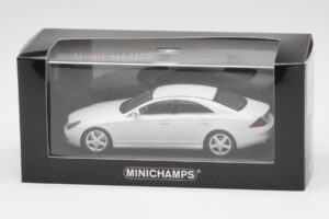 Mercedes CLS-Class C219 Linea Hvid Minichamps 1:43 436034300 Metal — billede 4 af 4