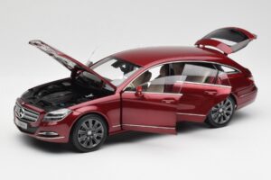 Mercedes CLS Shooting Brake X218 Thulite Rød Norev 1:18 B66960116 Metal — billede 2 af 8