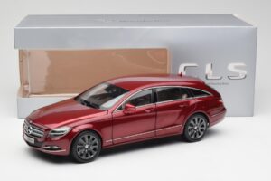 Mercedes CLS Shooting Brake X218 Thulite Rød Norev 1:18 B66960116 Metal — billede 8 af 8