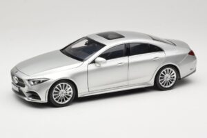 Mercedes CLS C257 Sølv Norev 1:18 183489 Metal