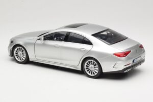 Mercedes CLS C257 Sølv Norev 1:18 183489 Metal — billede 7 af 8