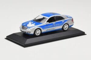 Mercedes E-Class W211 #19 Team Michelin Paris-Beijing 2006 Replacement Box Minichamps 1:43 B66962269-R Metal — billede 2 af 4