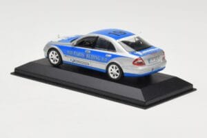 Mercedes E-Class W211 #19 Team Michelin Paris-Beijing 2006 Replacement Box Minichamps 1:43 B66962269-R Metal — billede 3 af 4