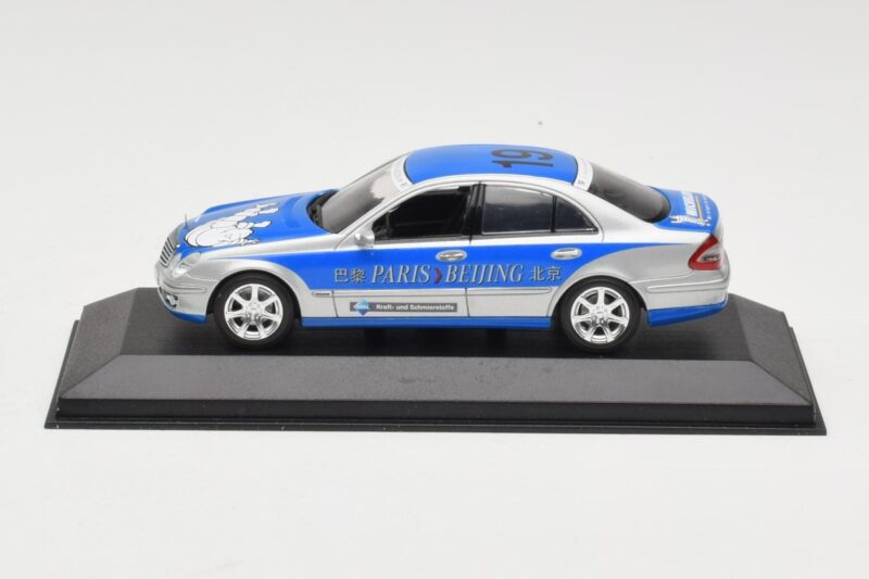 Mercedes E-Class W211 #19 Team Michelin Paris-Beijing 2006 Replacement Box Minichamps 1:43 B66962269-R Metal