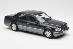 Mercedes E320 W124 Nautik Blå Metallic Dealer Edition AUTOart 1:18 B66040508 Metal — billede 6 af 8