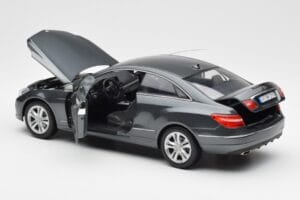 Mercedes E500 C207 Coupe Tenoric Grå Norev 1:18 183540 Metal — billede 5 af 8