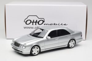Mercedes E55 AMG W210 Brilliant Silver Otto 1:18 OT459 Resin — billede 6 af 6