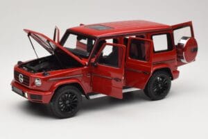Mercedes G 500 W463 Rød Minichamps 1:18 110037101 Metal — billede 2 af 8