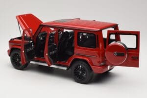 Mercedes G 500 W463 Rød Minichamps 1:18 110037101 Metal — billede 5 af 8