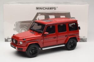 Mercedes G 500 W463 Rød Minichamps 1:18 110037101 Metal — billede 8 af 8