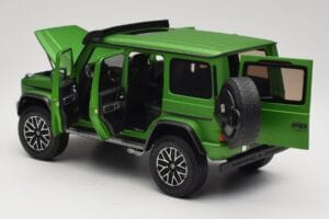 Mercedes G 63 AMG 4x4 Squared Green Hell Magno Almost Real 1:18 820821 Metal — billede 5 af 8