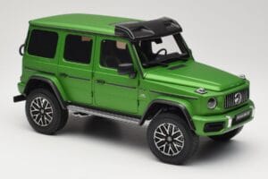 Mercedes G 63 AMG 4x4 Squared Green Hell Magno Almost Real 1:18 820821 Metal — billede 6 af 8
