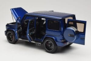 Mercedes G 63 AMG W463 Blue Metallic Minichamps 1:18 110037061 Metal — billede 5 af 8