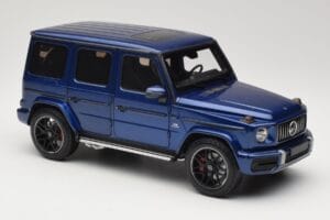 Mercedes G 63 AMG W463 Blue Metallic Minichamps 1:18 110037061 Metal — billede 6 af 8