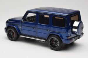 Mercedes G 63 AMG W463 Blue Metallic Minichamps 1:18 110037061 Metal — billede 7 af 8