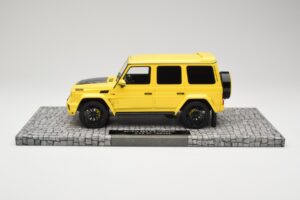Mercedes Brabus 850 6.0 Widestar G63 W463 Electric Beam Yellow Minichamps 1:18 107032402 Metal — billede 3 af 6