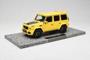 Mercedes Brabus 850 6.0 Widestar G63 W463 Electric Beam Yellow Minichamps 1:18 107032402 Metal
