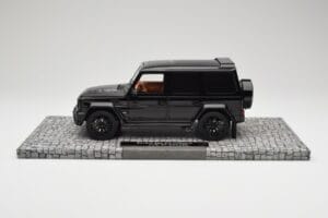 Mercedes Brabus 850 6.0 Widestar G63 W463 Obsidian Black Metallic Minichamps 1:18 107032400 Metal — billede 3 af 6