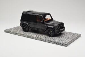 Mercedes Brabus 850 6.0 Widestar G63 W463 Obsidian Black Metallic Minichamps 1:18 107032400 Metal — billede 4 af 6