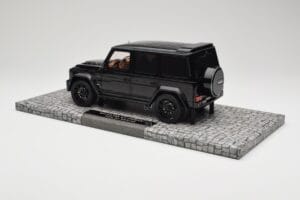 Mercedes Brabus 850 6.0 Widestar G63 W463 Obsidian Black Metallic Minichamps 1:18 107032400 Metal — billede 5 af 6