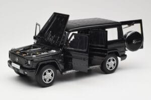 Mercedes G-Class G 500 W463 Smaragd Black Metallic AUTOart 1:18 76101 Metal — billede 2 af 8
