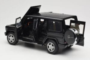 Mercedes G-Class G 500 W463 Smaragd Black Metallic AUTOart 1:18 76101 Metal — billede 5 af 8