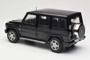 Mercedes G-Class G 500 W463 Smaragd Black Metallic AUTOart 1:18 76101 Metal — billede 7 af 8