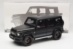 Mercedes G-Class G63 AMG W463A Matt Black Minichamps 1:18 110037064 Metal — billede 8 af 8