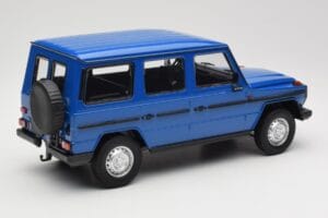 Mercedes G-Class W460 LWB Mørkeblå Minichamps 1:18 155038100 Metal — billede 2 af 6