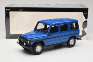 Mercedes G-Class W460 LWB Mørkeblå Minichamps 1:18 155038100 Metal — billede 6 af 6