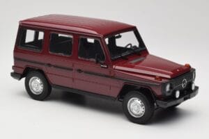 Mercedes G-Class W460 LWB Mørkrød Minichamps 1:18 155038102 Metal — billede 4 af 6
