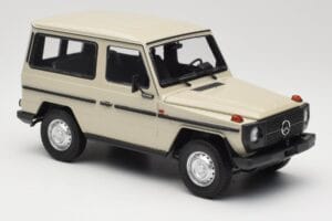 Mercedes G-Class W460 SWB Grey Metallic Minichamps 1:18 155038004 Metal — billede 4 af 6