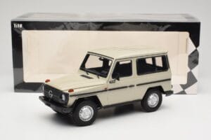 Mercedes G-Class W460 SWB Grey Metallic Minichamps 1:18 155038004 Metal — billede 6 af 6