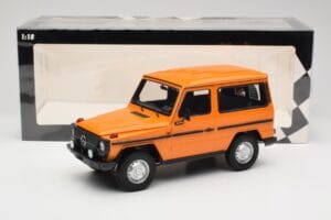 Mercedes G-Class W460 SWB Orange Minichamps 1:18 155038000 Metal — billede 6 af 6