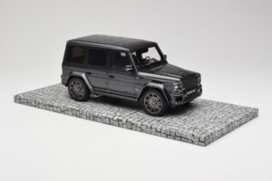 Mercedes G-Class W463 Brabus V12 800 Widestar Grå Minichamps 1:18 107032300 Metal — billede 4 af 6