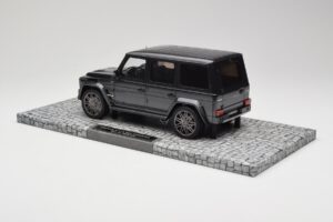 Mercedes G-Class W463 Brabus V12 800 Widestar Grå Minichamps 1:18 107032300 Metal — billede 5 af 6