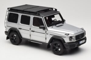 Mercedes G-Class W463 Iridium Silver Norev 1:18 183030 Metal — billede 6 af 8