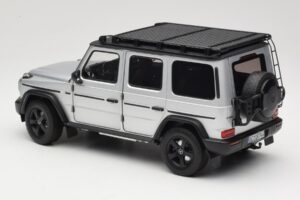 Mercedes G-Class W463 Iridium Silver Norev 1:18 183030 Metal — billede 7 af 8