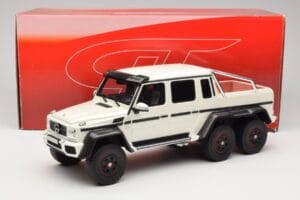 Mercedes AMG G63 6x6 W463 Hvid GT Spirit 1:18 GT100 Resin — billede 6 af 6