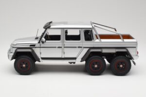 Mercedes AMG G63 W463 6x6 Iridium Sølv AUTOart 1:18 76301 Komposit — billede 4 af 8