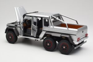 Mercedes AMG G63 W463 6x6 Iridium Sølv AUTOart 1:18 76301 Komposit — billede 5 af 8