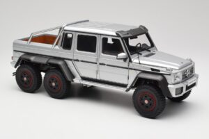Mercedes AMG G63 W463 6x6 Iridium Sølv AUTOart 1:18 76301 Komposit — billede 6 af 8