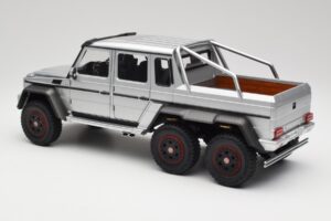 Mercedes AMG G63 W463 6x6 Iridium Sølv AUTOart 1:18 76301 Komposit — billede 7 af 8