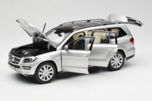 Mercedes GL-Class X166 Iridium Sølv Metallic Norev 1:18 B66960097 Metal — billede 2 af 8