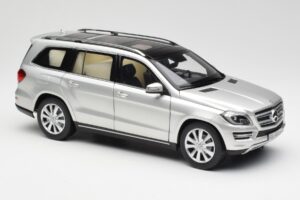 Mercedes GL-Class X166 Iridium Sølv Metallic Norev 1:18 B66960097 Metal — billede 6 af 8