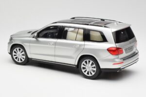 Mercedes GL-Class X166 Iridium Sølv Metallic Norev 1:18 B66960097 Metal — billede 7 af 8