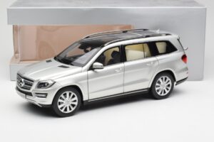 Mercedes GL-Class X166 Iridium Sølv Metallic Norev 1:18 B66960097 Metal — billede 8 af 8