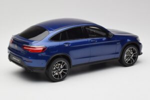 Mercedes AMG GLC 43 Coupe Brilliant Blå GT Spirit 1:18 B66960468 Resin — billede 2 af 6