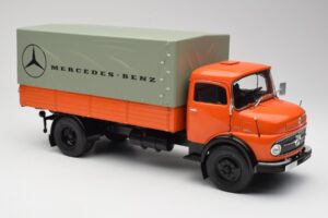 Mercedes L911 Orange Schuco 1:18 450044700 Metal — billede 6 af 8
